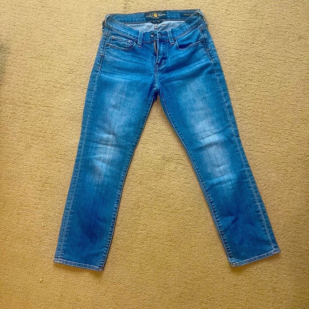 Lucky Brand Sofia Capri Jean size 25 (2)